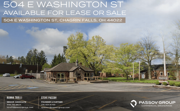Pictures of Retail property located at 504 E Washington St, Chagrin Falls, OH 44022 for sales - image #1