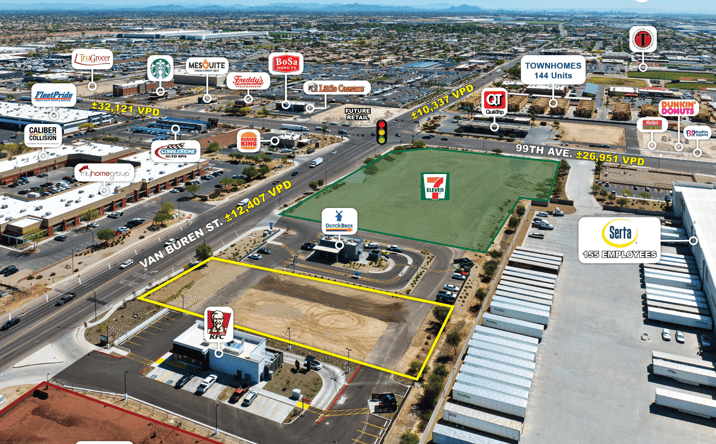 Pictures of Land property located at 9985 West Van Buren Street, Avondale, AZ 85323 for sales - image #1