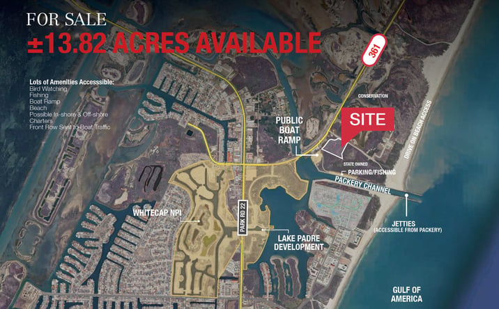 Pictures of Land property located at 145 Zahn Road, Corpus Christi, TX 78418 for sales - image #1