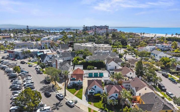 Pictures of Multifamily property located at 1033-39 Isabella, Coronado, CA 92118 for sales - image #1