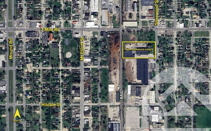 Pictures of Industrial property located at 18881 Sherwood St, Detroit, MI 48234 for sales - image #1