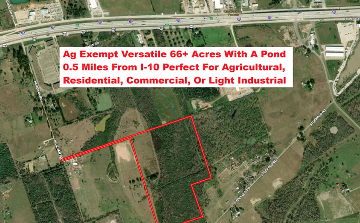 Pictures of Land property located at 1966 HLUCHAN RD, SEALY, TX 77474 for sales - image #1