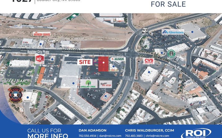 Pictures of Land property located at 1027 BOULDER CITY PKWY, BOULDER CITY, NV 89005 for sales - image #1