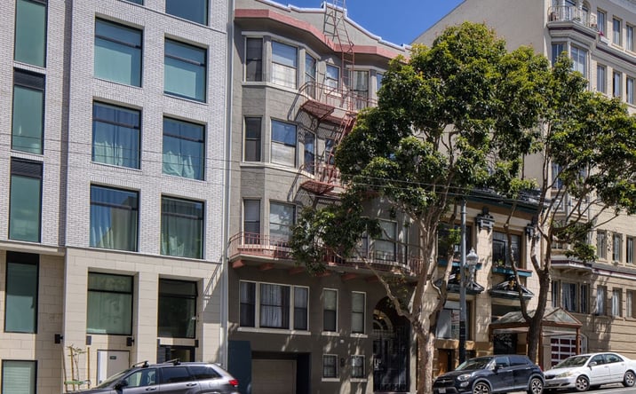 Pictures of Multifamily property located at 1062 Sutter Street, San Francisco, CA 94109 for sales - image #1