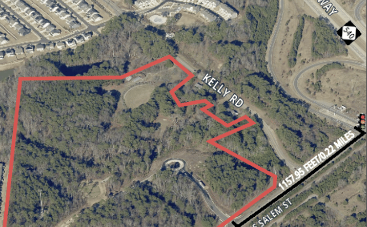 Pictures of Land property located at 0 Kelly Road, Apex, NC 27502 for sales - image #1