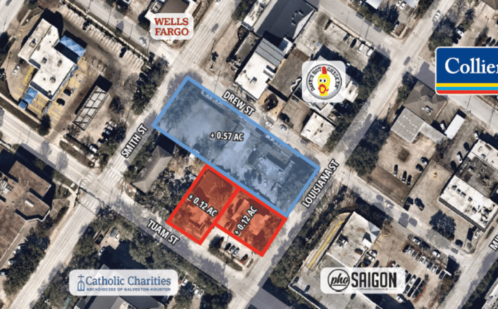 Pictures of Land property located at 2810 Louisiana Street, Houston, TX 77006, 609 Tuam Street, Houston, TX 77006 for sales - image #1