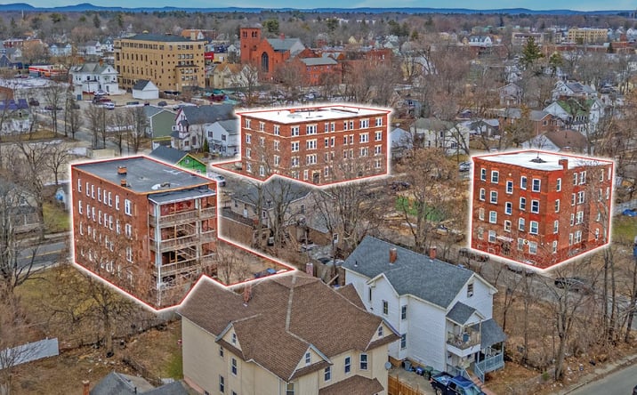 Pictures of Multifamily property located at 528-532 Union Street, Springfield, MA 01109, 529 Union Street, Springfield, MA 01109, 75 Orleans Street, Springfield, MA 01109 for sales - image #1