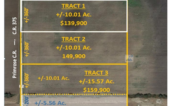 Pictures of Land, Multifamily property located at 10 Ac (Tr 1) Primrose Ln., Lyford, TX 78569 for sales - image #1