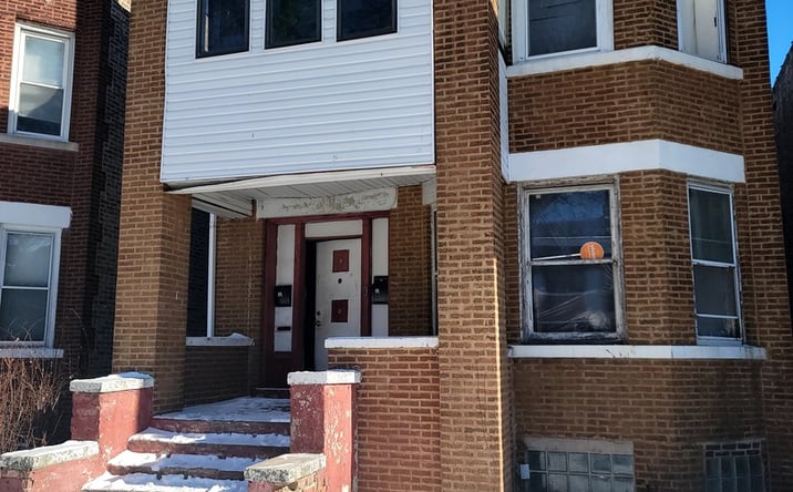 Pictures of Multifamily property located at 7537 S Sangamon Street, Chicago, IL 60620 for sales - image #1