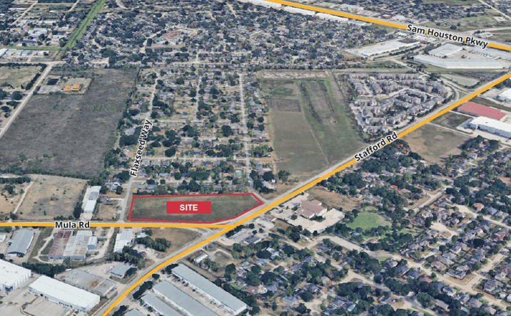 Pictures of Land property located at 13022 Stafford Rd., Houston, TX 77081 for sales - image #1