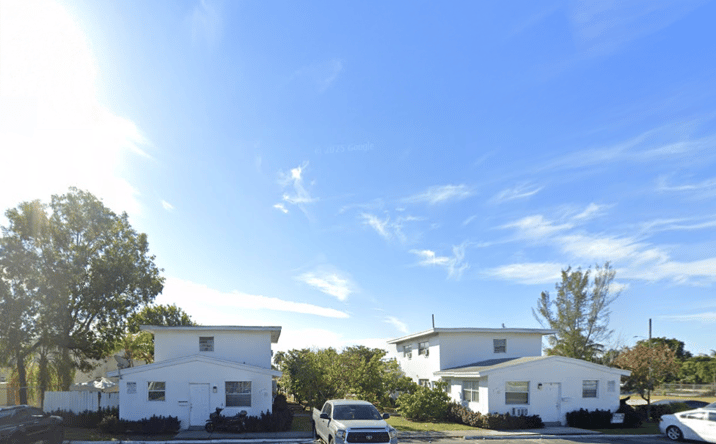 Pictures of Multifamily property located at 3740 & 3744 West Hallandale Beach Boulevard, Hollywood, FL 33023 for sales - image #1