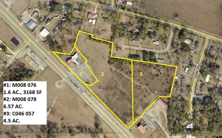 Pictures of Land property located at 649 S GA Hwy 133, Moultrie, GA 31768 for sales - image #1