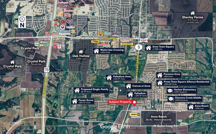 Pictures of Land property located at NEC Hwy 5, Anna, TX 75409, E Foster Crossing, Anna, TX 75409 for sales - image #1