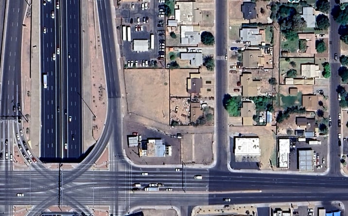 Pictures of Land property located at NEC I-17 & Glendale Ave, Phoenix, AZ 85015 for sales - image #1