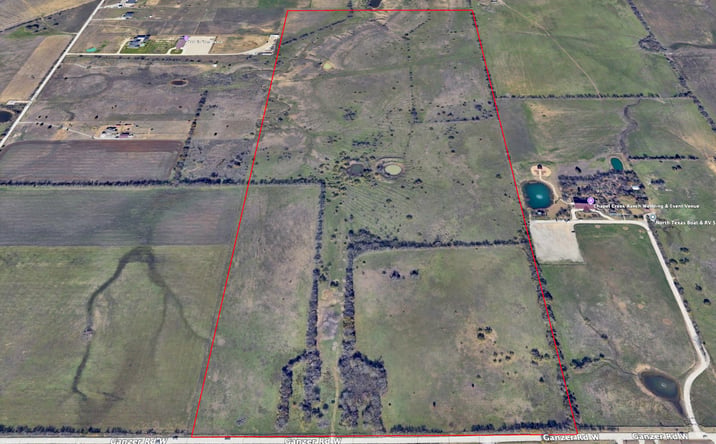 Pictures of Land property located at Ganzer Road West, Denton, TX 76207 for sales - image #1