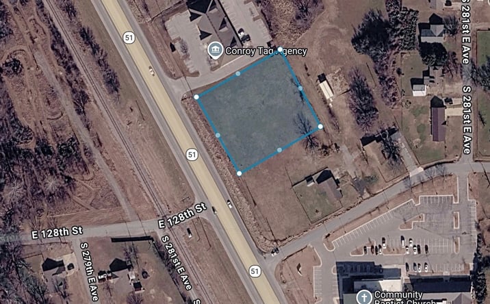 Pictures of Land property located at 13799 S State Hwy 51, Coweta, OK 74429 for sales - image #1