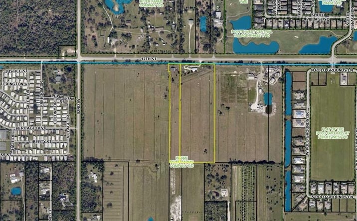 Pictures of Land property located at 8140 12th Street, Vero Beach, FL 32966 for sales - image #1