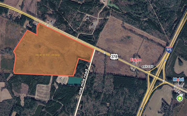 Pictures of Retail, Land, Industrial property located at Us Hwy 378 & One Mile Road, Sumter, SC 29051 for sales - image #1