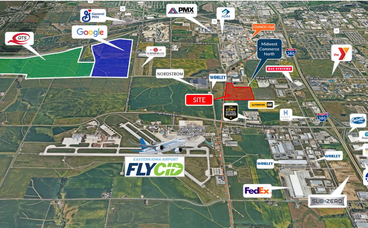 Pictures of Retail, Land property located at Lot 8 Innovation Dr SW, Cedar Rapids, IA 52402 for sales - image #1