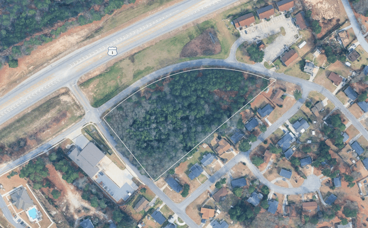 Pictures of Land property located at 3586 Wyevale Drive, Hephzibah, GA 30815 for sales - image #1
