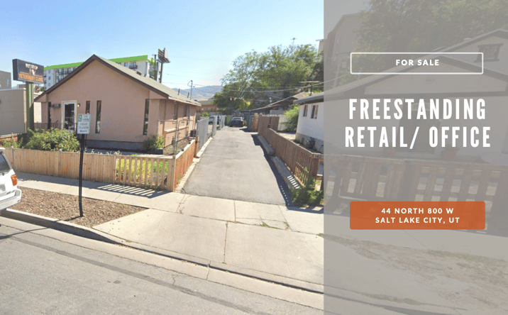 Pictures of Retail, Office property located at 44 North 800 West, Salt Lake City, UT 84116 for sales - image #1