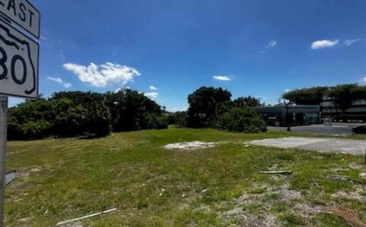 Pictures of Land property located at 1430 Southern Boulevard, Glen Ridge, FL 33406 for sales - image #1