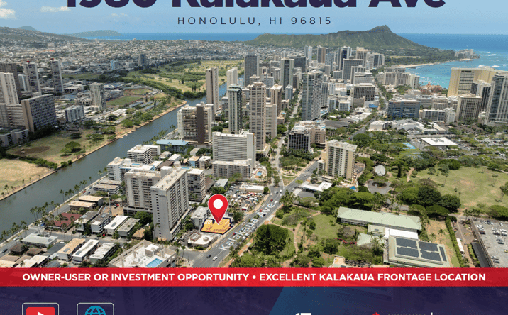 Pictures of Retail, Multifamily, Mixed Use property located at 1980 Kalākaua Avenue, Honolulu, HI 96815 for sales - image #1