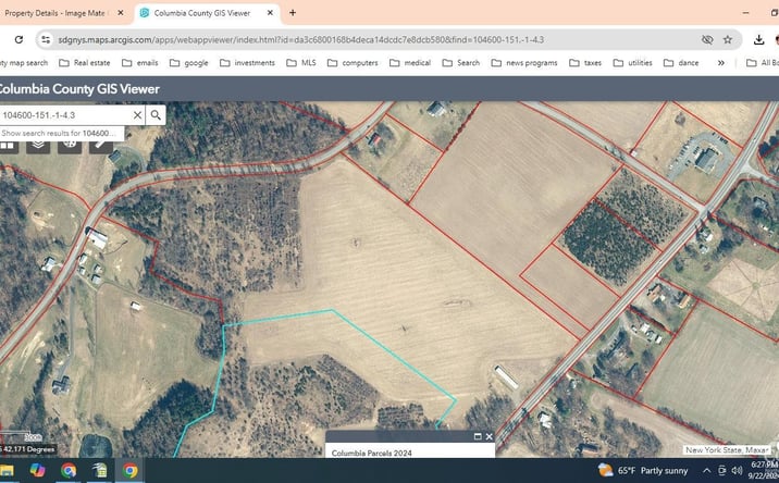 Pictures of Land property located at 3927 Route 9, Livingston, NY 12534 for sales - image #1