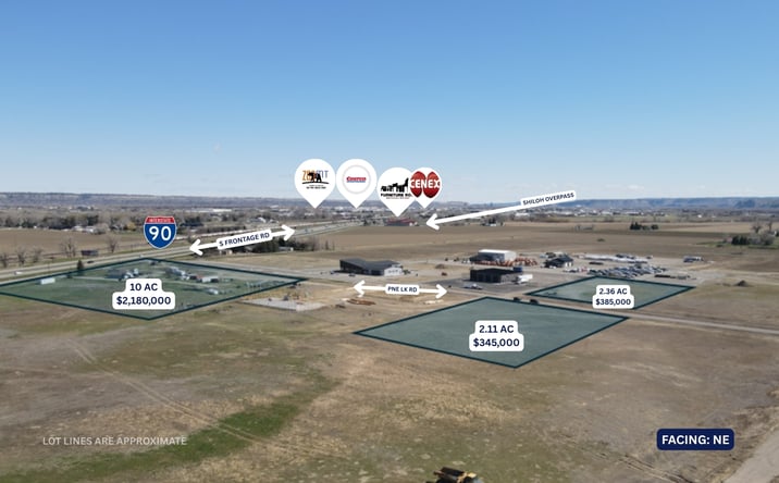 Pictures of Land property located at 00 Pine Lake Rd 2.36 AC, Billings, MT 59101 for sales - image #1