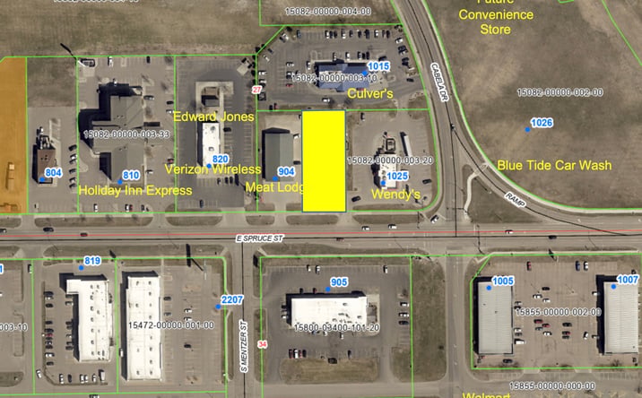 Pictures of Retail, Land property located at 910 East Spruce Street, Mitchell, SD 57301 for sales - image #1