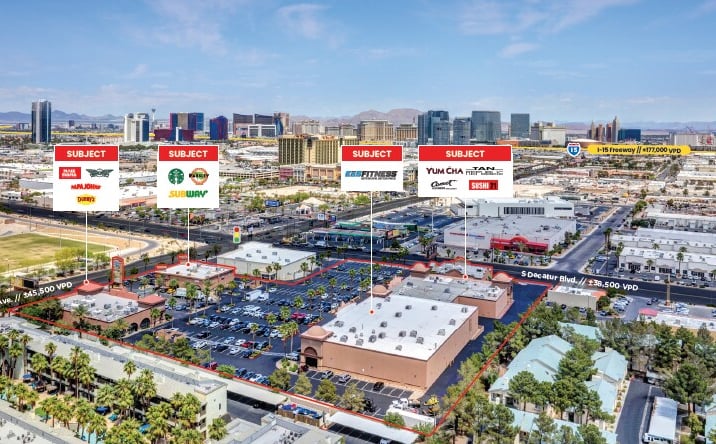 Pictures of Retail property located at 4945-5045 W Tropicana Ave, Las Vegas, NV 89103 for sales - image #1