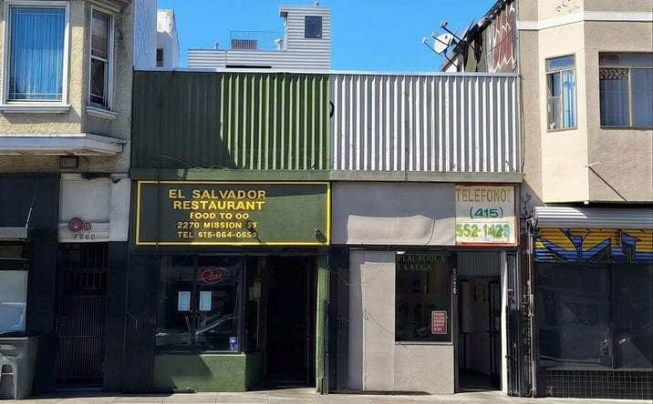 Pictures of Retail, Office property located at 2276-2278 Mission Street, San Francisco, CA 94110 for sales - image #1