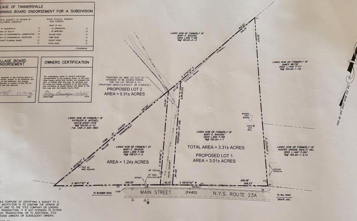 Pictures of Land property located at Main Street, Tannersville, NY 12485 for sales - image #1