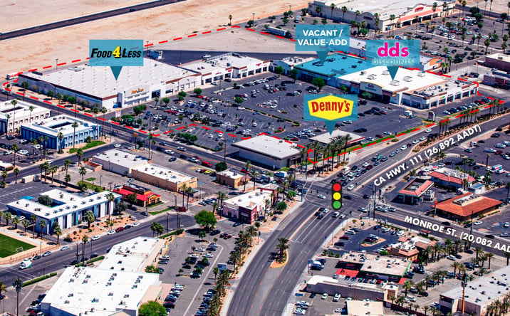 Pictures of Retail property located at 82120-82184 CA Highway 111, Indio, CA 92201 for sales - image #1