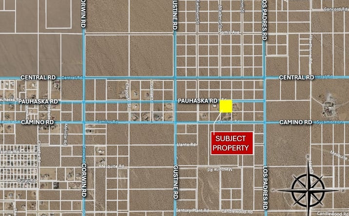Pictures of Land property located at Pauhaska Rd, Apple Valley, CA 92307 for sales - image #1