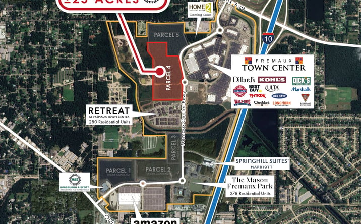 Pictures of Land property located at 50-1640 FREMAUX CTR PKWY, SLIDELL, LA 70458 for sales - image #1