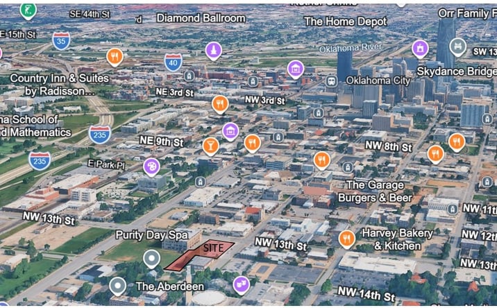 Pictures of Land, Mixed Use, Retail property located at 1400 North Robinson Avenue, Oklahoma City, OK 73103 for sales - image #1