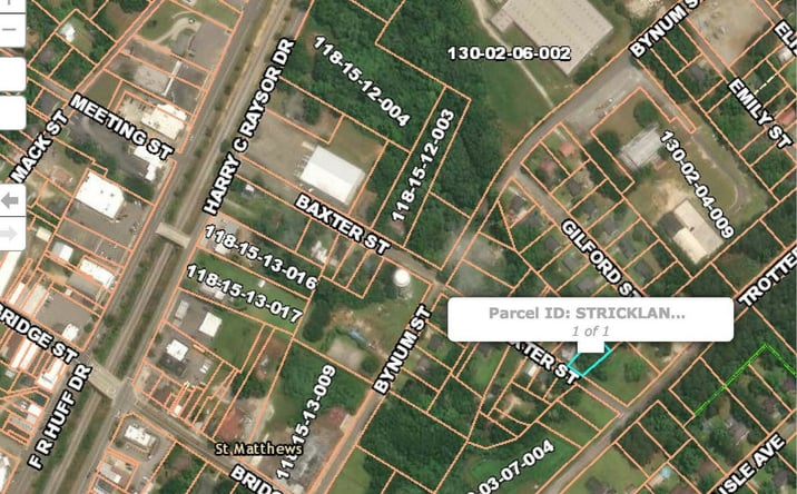 Pictures of Land, Multifamily property located at Baxter Street, Saint Matthews, SC 29135 for sales - image #1