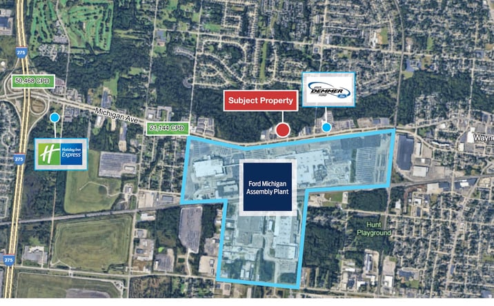 Pictures of Land property located at 37630-38000 Michigan Ave, Wayne, MI 48184 for sales - image #1