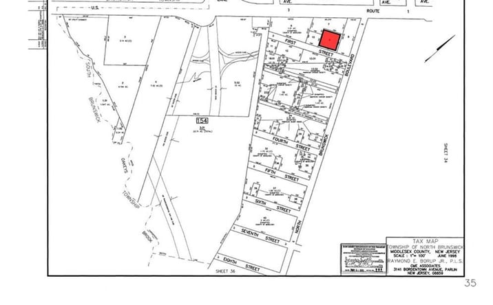 Pictures of Land property located at -0 First Street, North Brunswick, NJ 08902 for sales - image #1