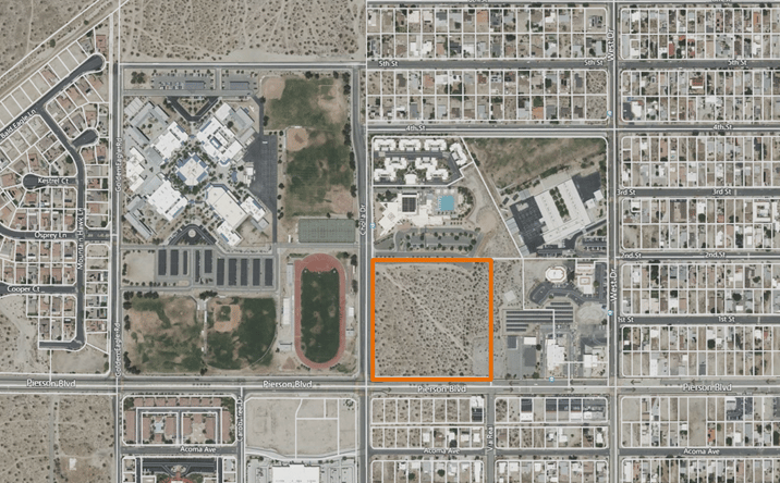 Pictures of Land property located at 0 Pierson Blvd, Desert Hot Springs, CA 92240 for sales - image #1