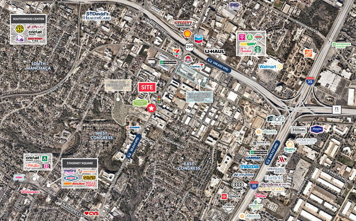 Pictures of Retail, Mixed Use, Land property located at 4500 South Congress Avenue, Austin, TX 78745 for sales - image #1