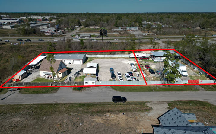 Pictures of Retail, Industrial, Land property located at 6317 Big Oaks Dr & 6321 Big Oaks Dr, Conroe, TX 77385 for sales - image #1