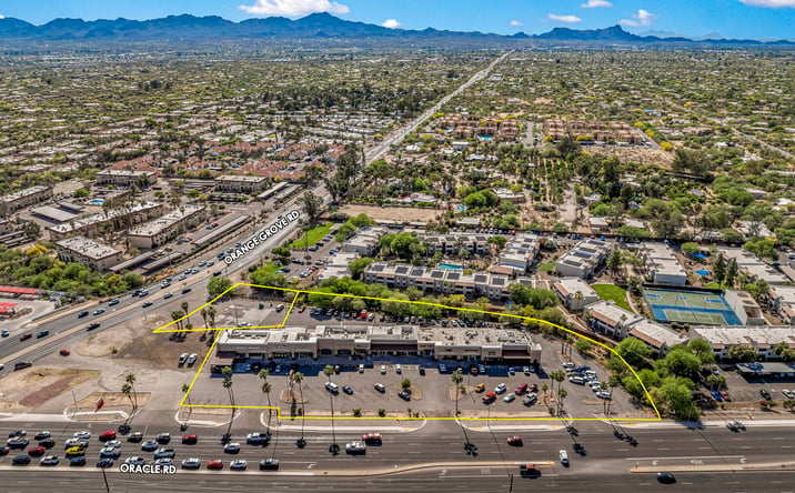 Pictures of Retail property located at 6421-6453 N. Oracle Rd., Tucson, AZ 85704, 400 W. Orange Grove Rd., Tucson, AZ 85704 for sales - image #1