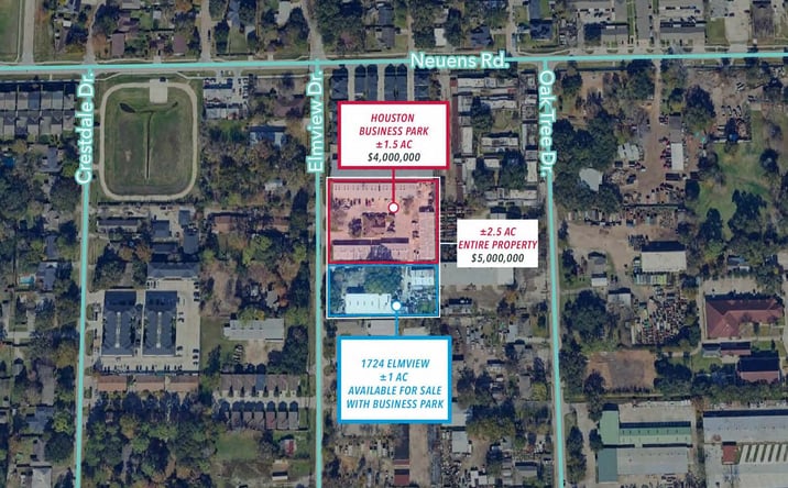 Pictures of Industrial property located at 1730,1724 &1734 Elmview Dr, Houston, TX 77080 for sales - image #1