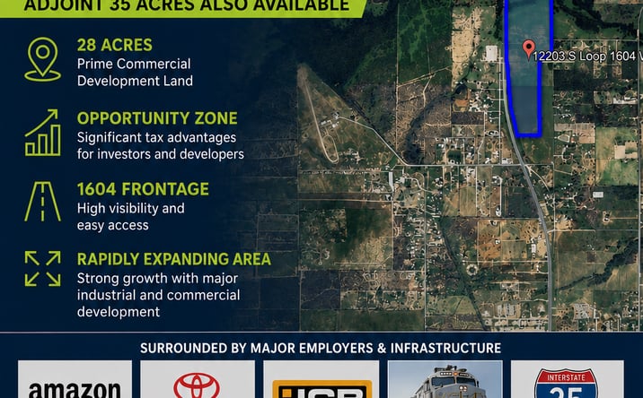Pictures of Land property located at 12203 South Loop 1604 West, Von Ormy, TX 78073 for sales - image #1