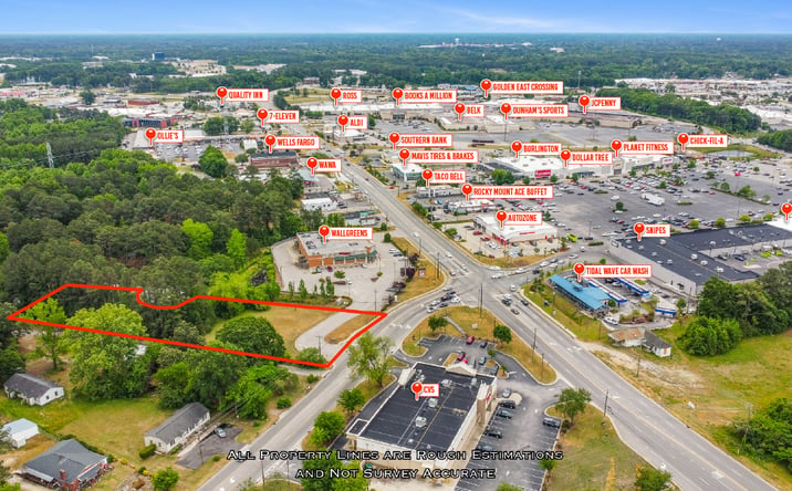 Pictures of Land property located at 0 Goldrock Rd, Rocky Mount, NC 27804 for sales - image #1