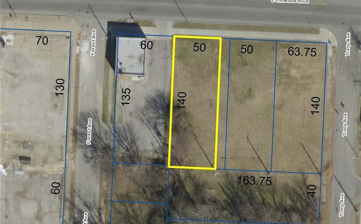 Pictures of Land, Multifamily property located at 1205 E Linwood Boulevard, Kansas City, MO 64109 for sales - image #1