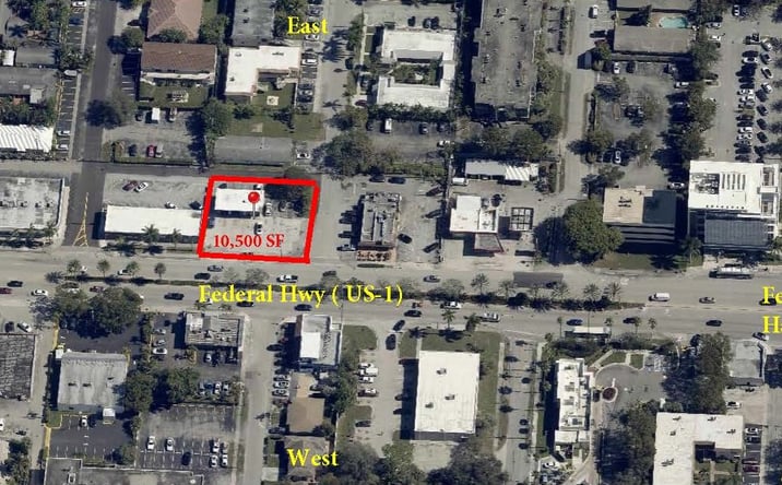 Pictures of Office, Mixed Use, Multifamily property located at 200 North Federal Highway, Hallandale Beach, FL 33009 for sales - image #1
