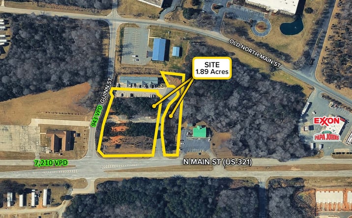 Pictures of Land property located at 877 North Main Street, Clover, SC 29710 for sales - image #1